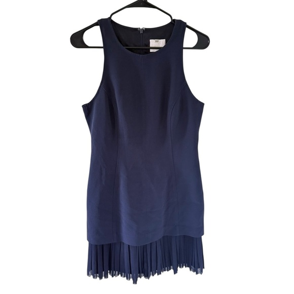 Cinq a Sept Navy Catriona Dress - Picture 3 of 8